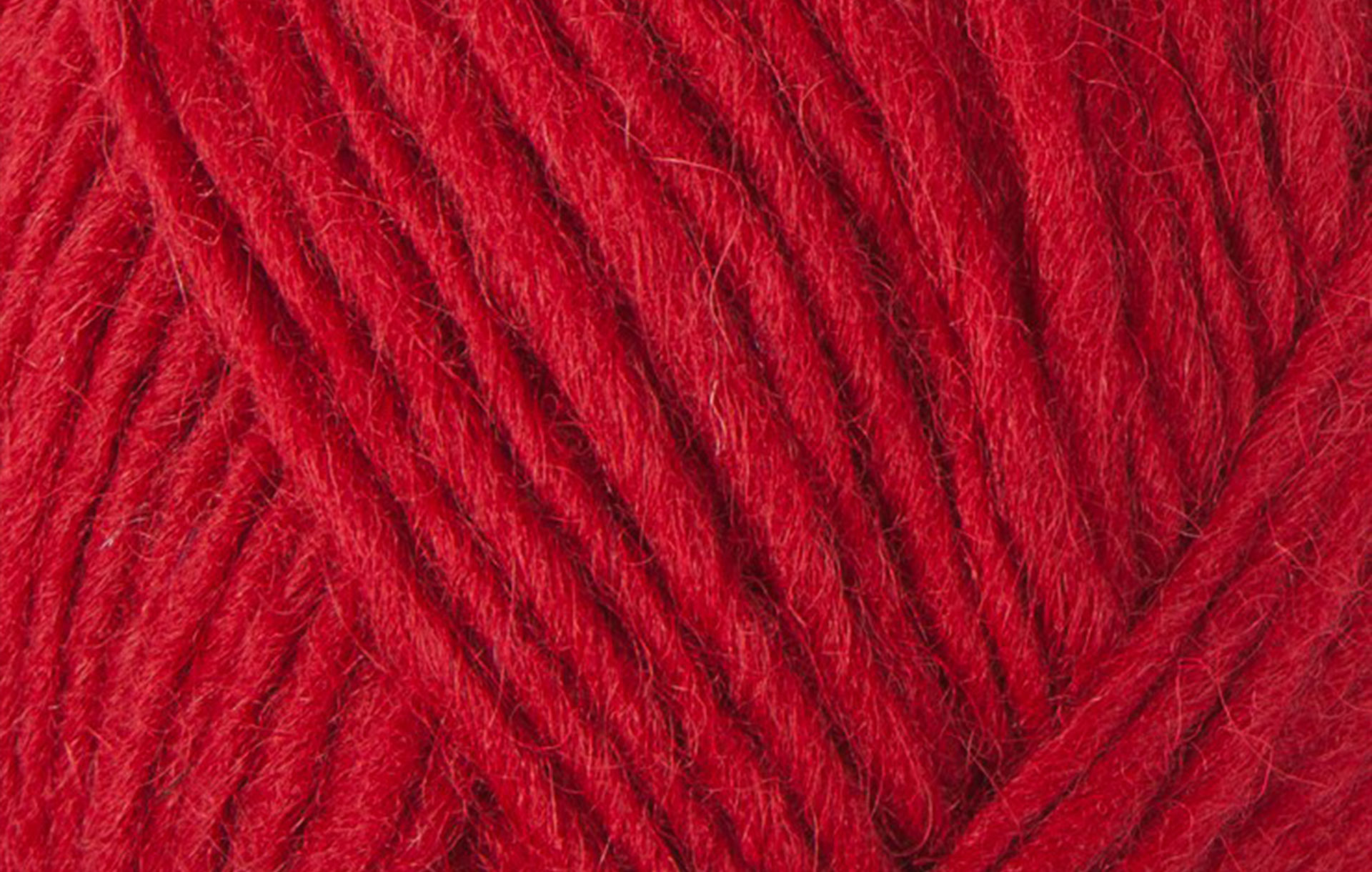 Пряжа для вязания Alafoss Lopi ∙ красный праздничный