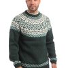 Лопапейса национальный свитер мужской реглан Lopapeysa