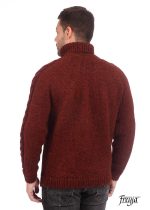 Мужской шерстяной свитер на заказ ручной работы