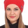 Молодежная норвежская шапка-бини изумруд