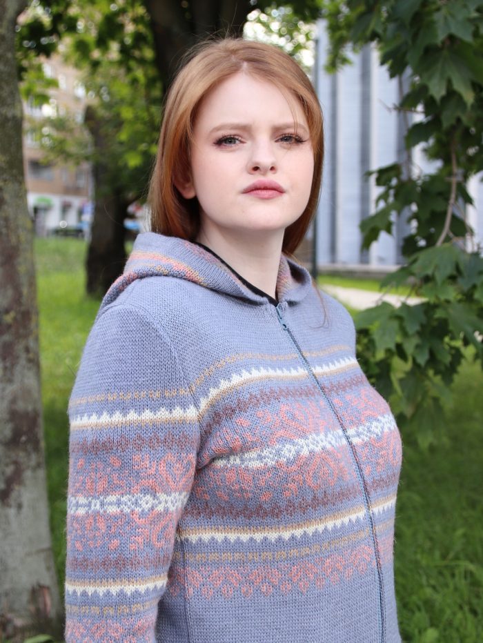 Кардиган вязаный женский