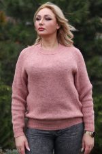 Джемпер шерстяной розовый Джемпер шерстяной розовый