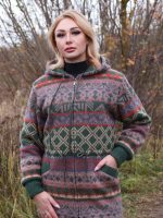 Жакет шерстяной с капюшоном Жакет шерстяной с капюшоном