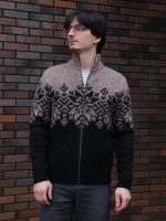 Кардиган мужской шерстяной на молнии Кардиган мужской шерстяной на молнии