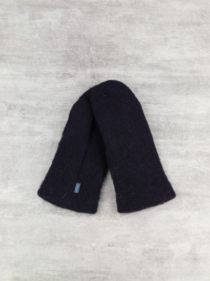 Варежки шерстяные на флисе