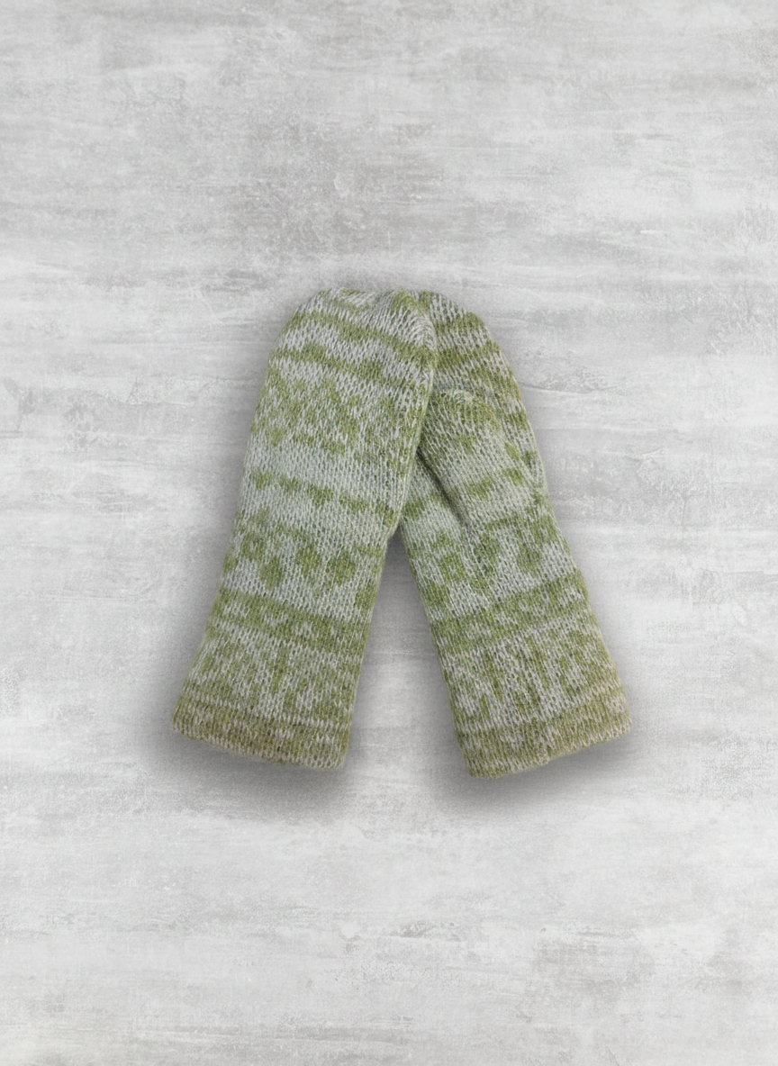 Варежки шерстяные на флисе Варежки шерстяные на флисе