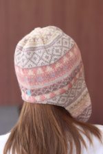 Шапка-ушанка шерстяная розовая Шапка-ушанка шерстяная розовая